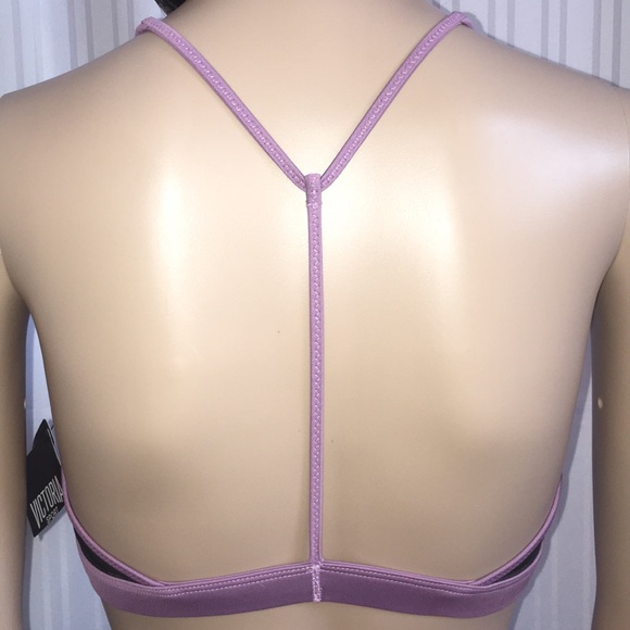 New VS VSX High Neck Mesh Sports Bra - Picture 4 of 8